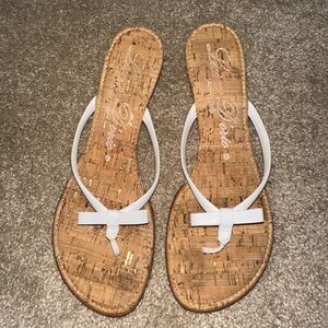 Luisa D’orio White Kitten Heels